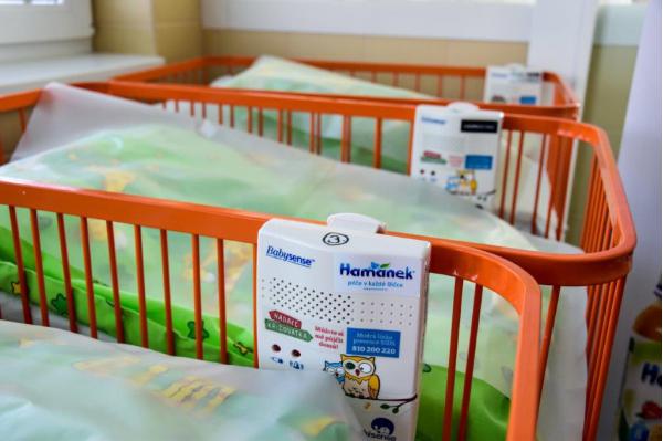 Darování monitorů dechu Uherskohradišťské nemocnici